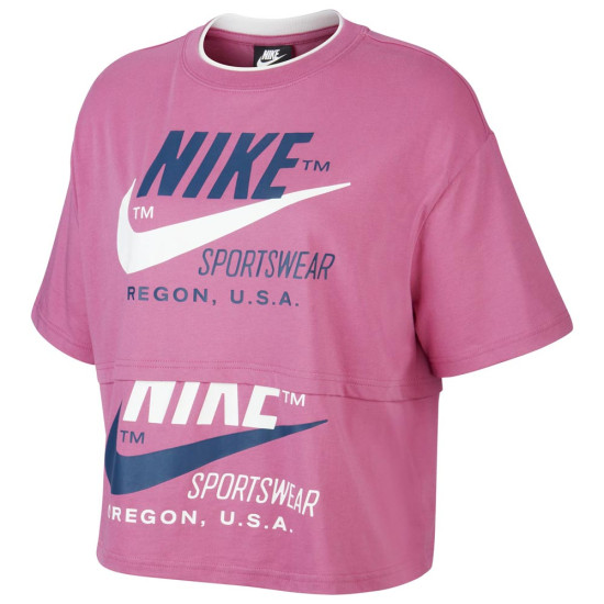 Nike Γυναικεία κοντομάνικη μπλούζα Sportswear